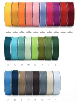 Bavlněná stuha CHANCE – Classic Red červená 25mm x 3m (5,-Kč/m)