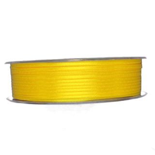 Stuha saténová sytě žlutá 3 mm x 100 m (1,40 Kč/m)