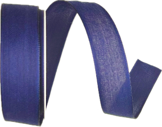 Stuha látková Nature Taft – Classic Navy 25mm x 2m (9,-Kč/m)