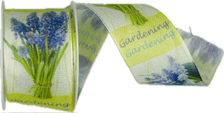 Stuha látková GARDENING JOY bavlněná 40mm x 2m (14,-Kč/m)