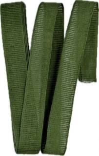 Stuha látková Nature Taft – Forest Green tmavě zelená 15mm x 2m (7,-Kč/m)